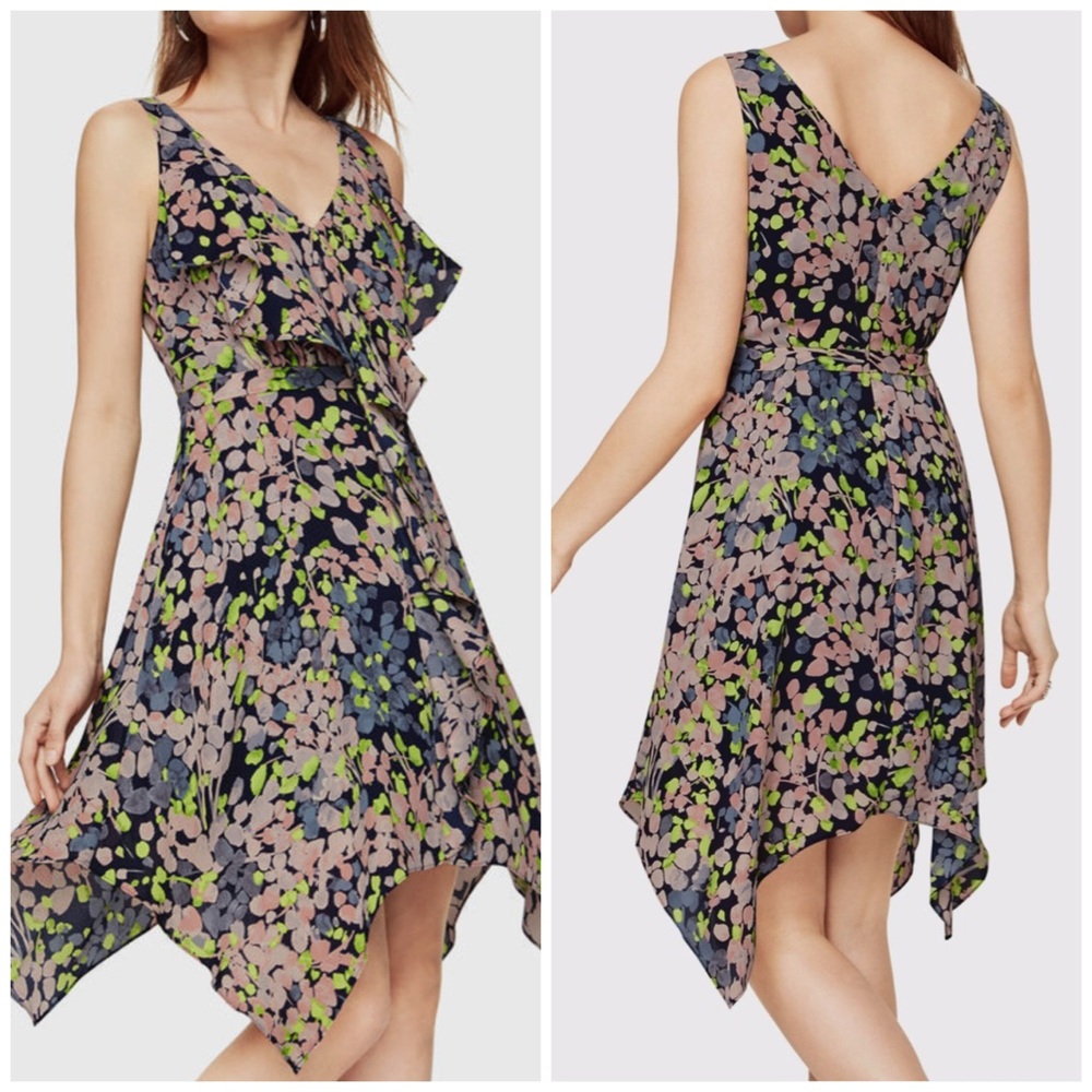 BCBGMAXAZRIA Floral Jessica Dress